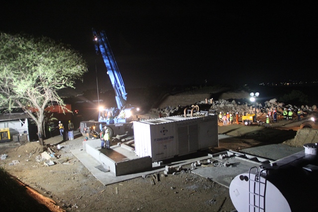 190522- Penurunan Genset dari GBU